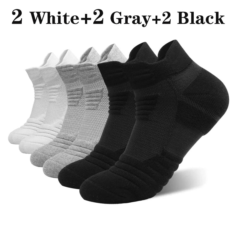 Men's Cotton Sport Socks – 6 Pairs