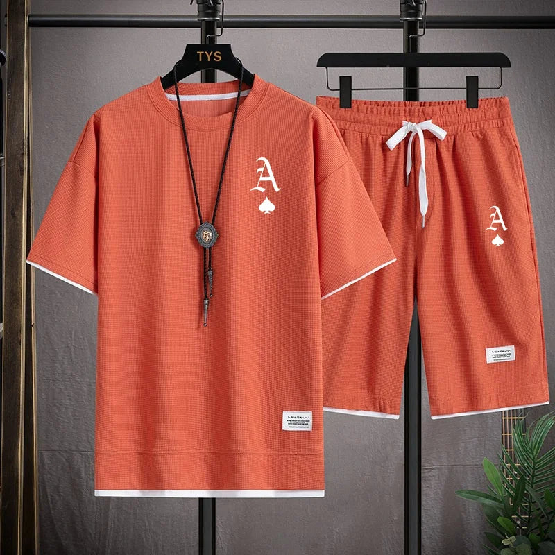 Men's T-Shirt & Shorts Set