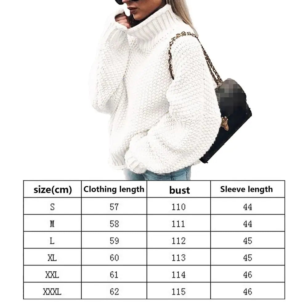 Women’s Oversized Turtleneck Sweater