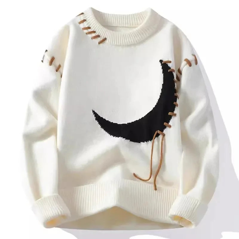 Men’s Loose-Fit Knitted Sweater