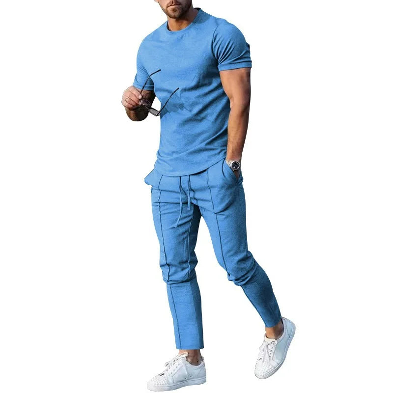 Men's T-Shirt & Trousers Set