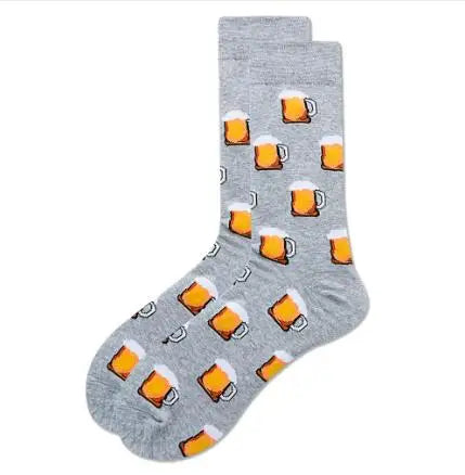 Men's socks autumn and winter mid-tube basketball sports socks high-quality pure cotton comfortable breathable cotton socks