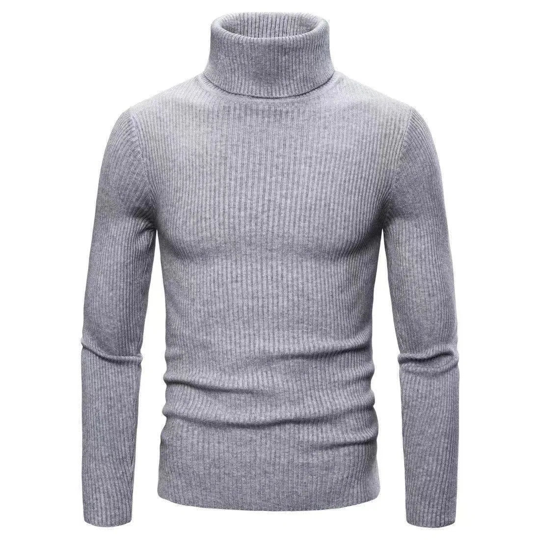Men’s Slim Turtleneck Sweater