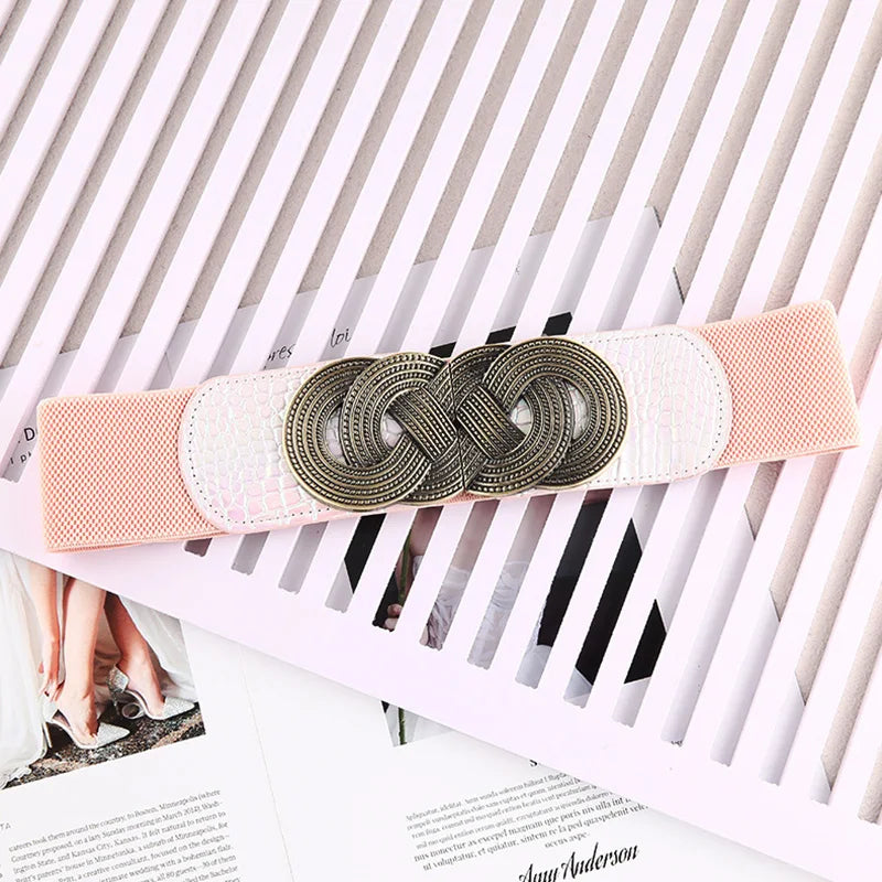 Women’s Wide Elastic Corset Belt