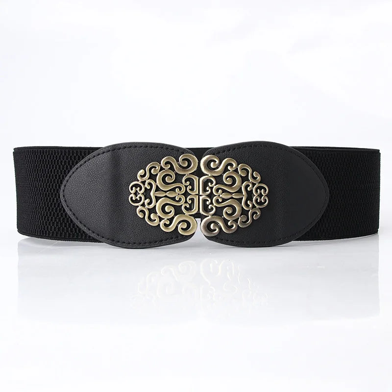 Women’s Wide Elastic Corset Belt