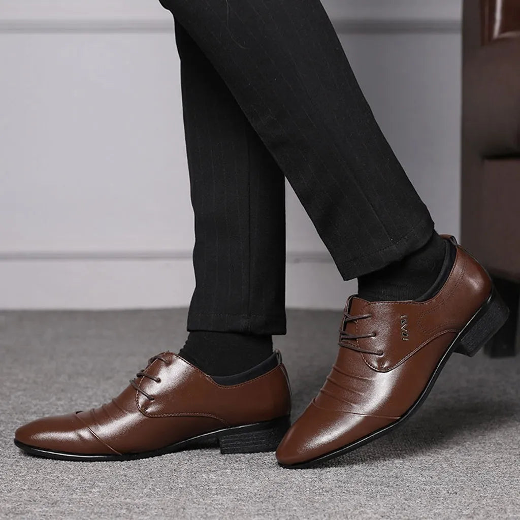 Men’s Leather Business Dress Shoes
