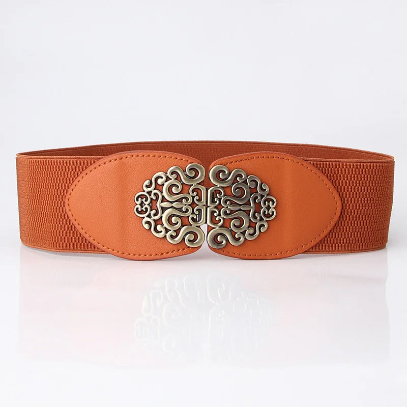 Women’s Wide Elastic Corset Belt