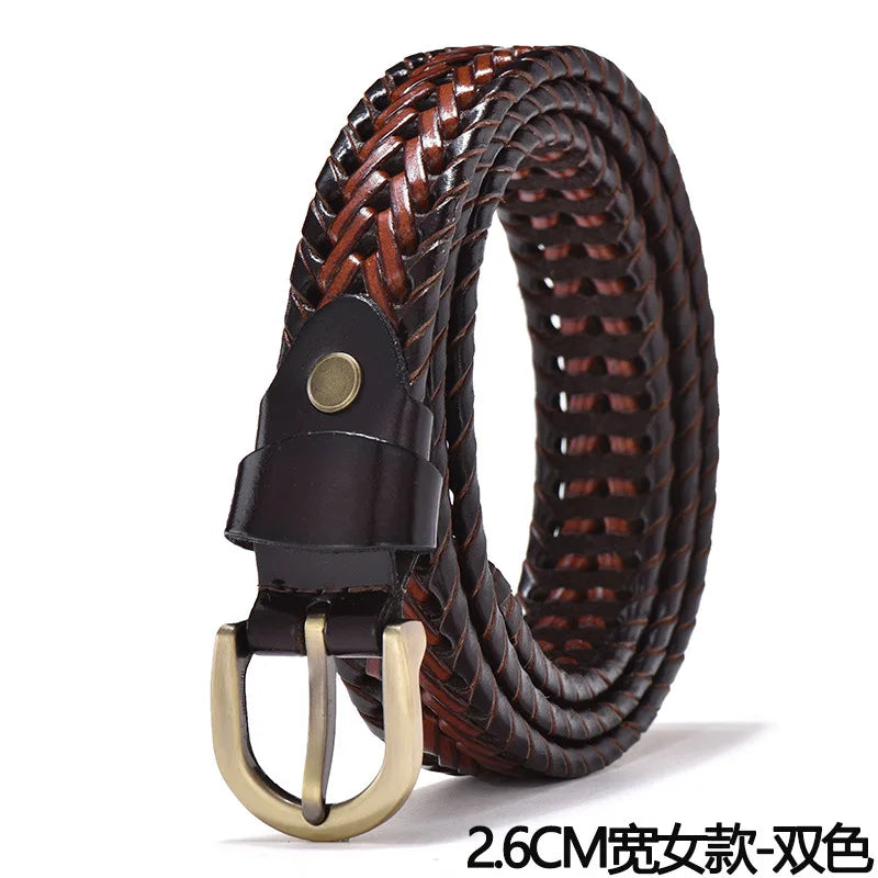Retro Casual Cowhide Belt