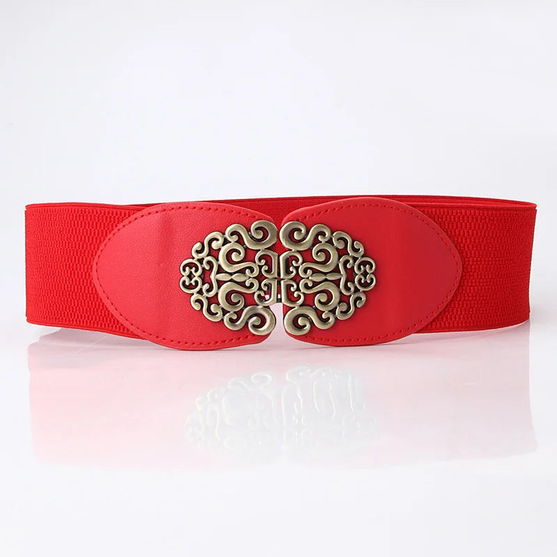 Women’s Wide Elastic Corset Belt