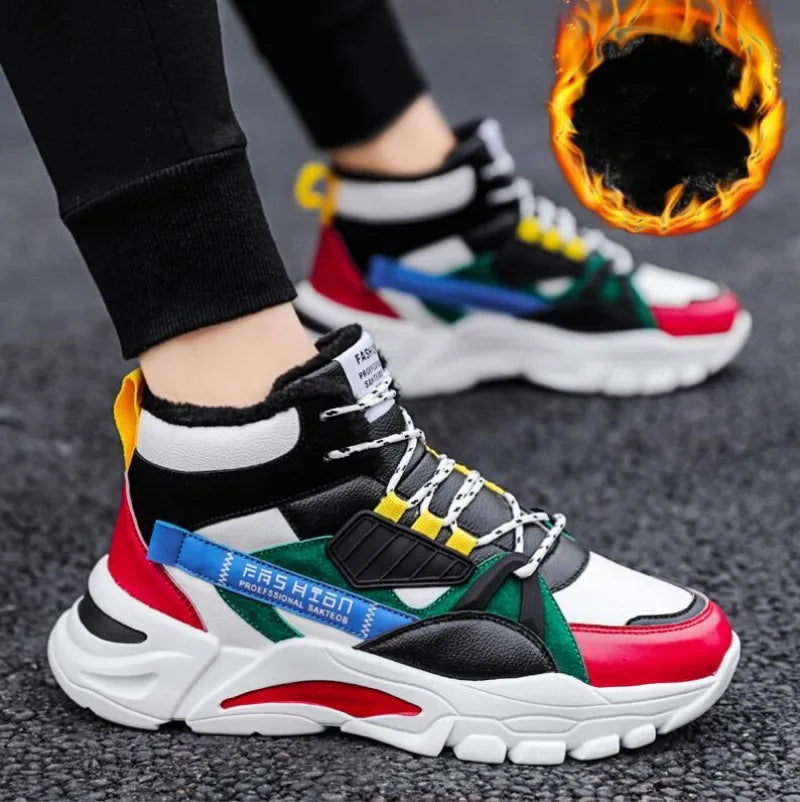 Men’s Winter High-Top Sneakers