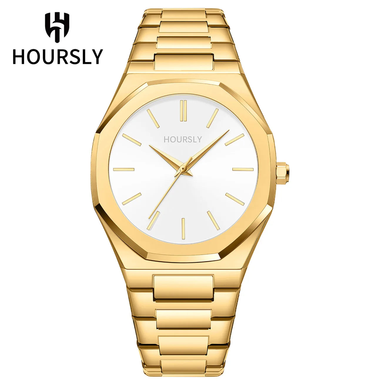 Stainless Steel Unisex Quartz Watch – Business Style
