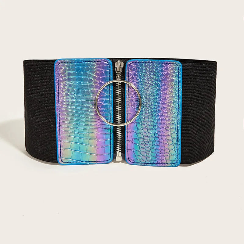 Women’s Wide Elastic Corset Belt