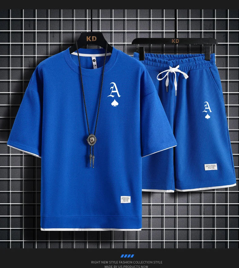 Men's T-Shirt & Shorts Set