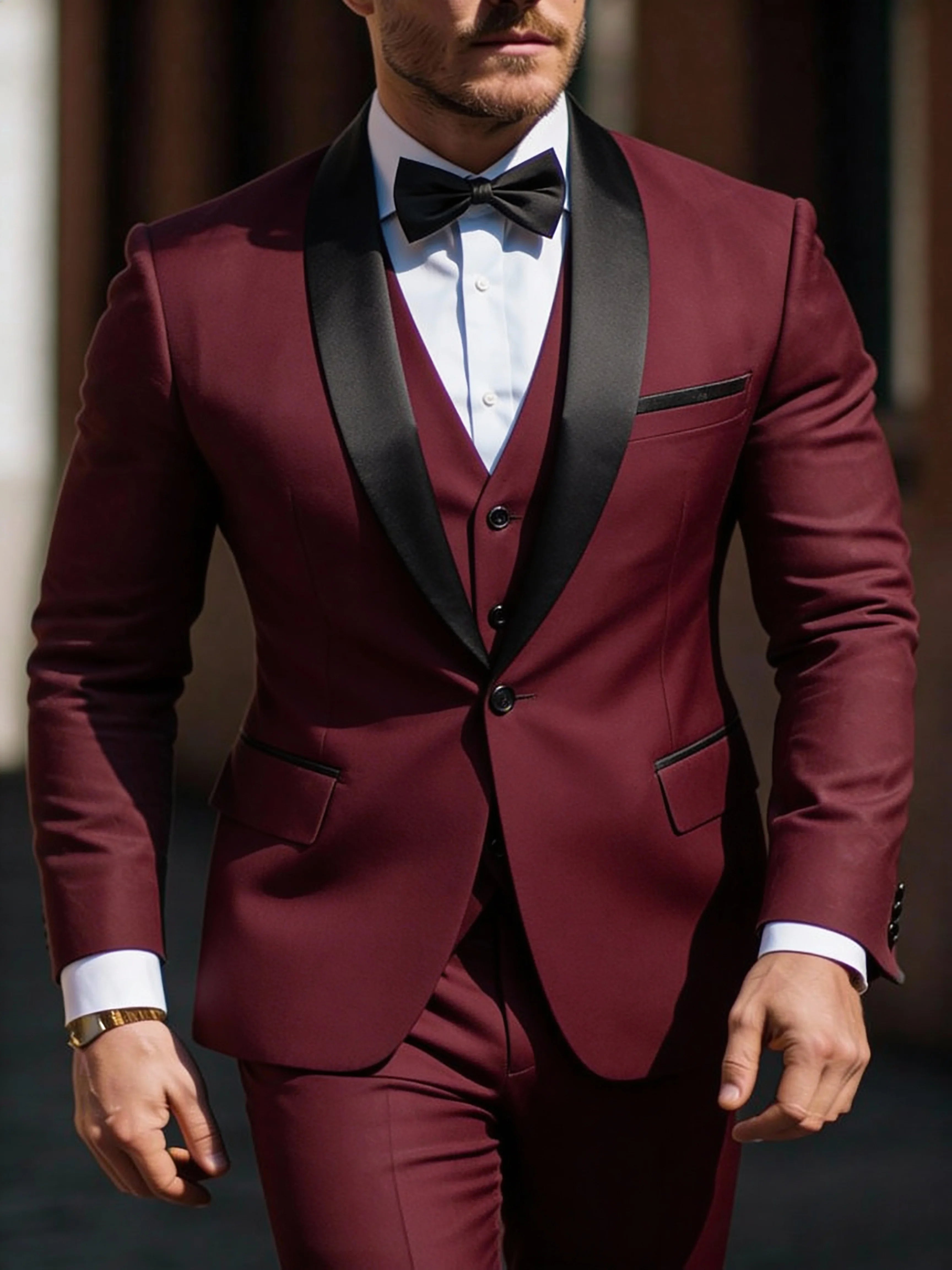 Men's 3-Piece Formal Suit Set