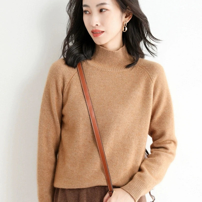 Women’s Long Sleeve Turtleneck Sweater
