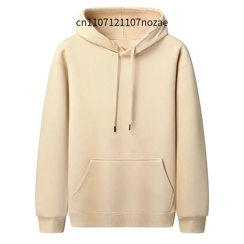 Unisex Oversize Fleece Hoodie – Casual Sweatshirt, Autumn/Winter