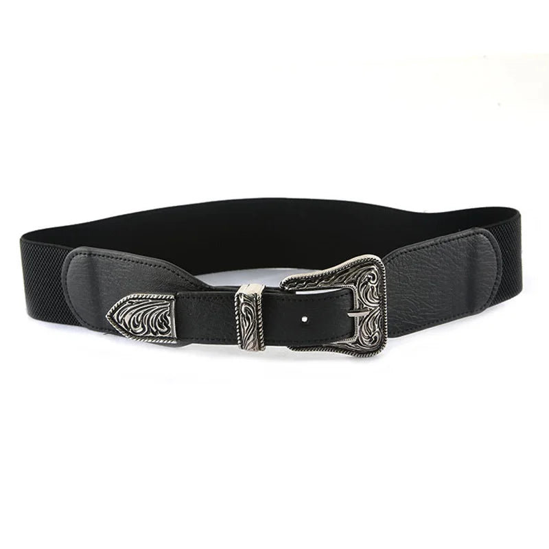 Women’s Wide Elastic Corset Belt