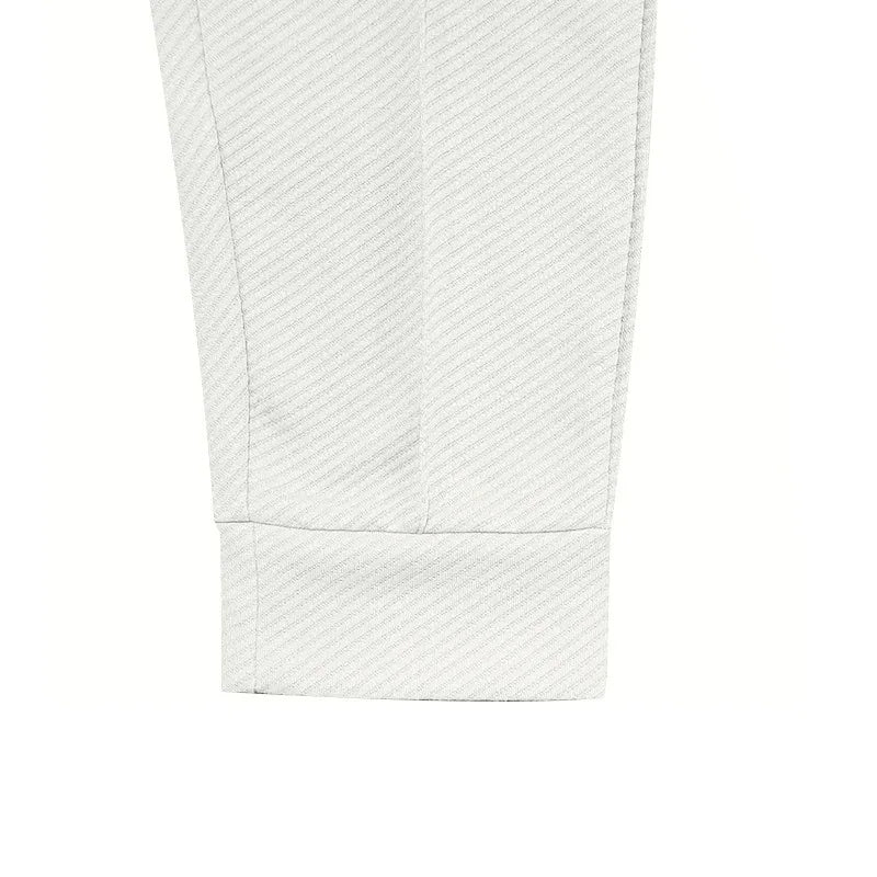 Men's Twill Two-Piece Suit Set