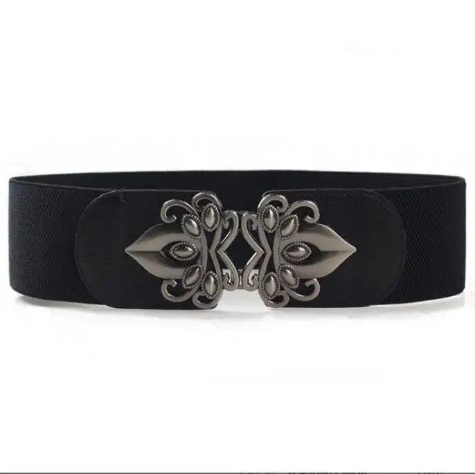 Women’s Wide Leather Waist Belt
