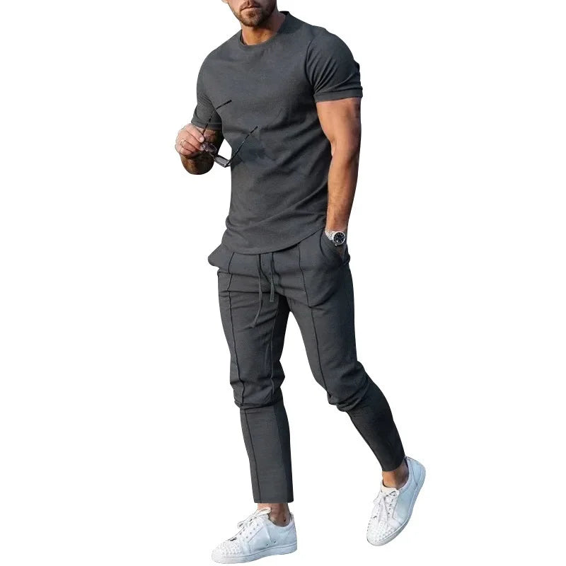 Men's T-Shirt & Trousers Set