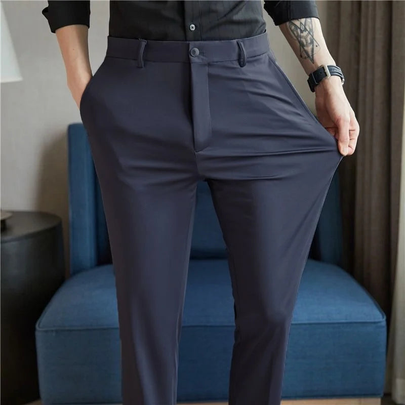 Men's Stretch Casual Trousers