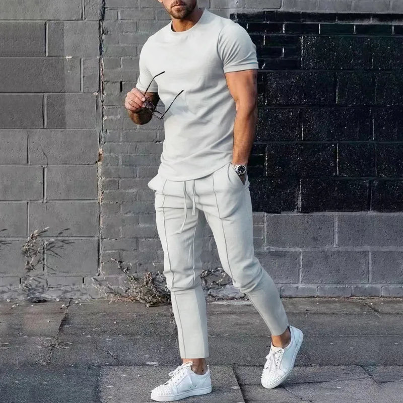 Men's T-Shirt & Trousers Set