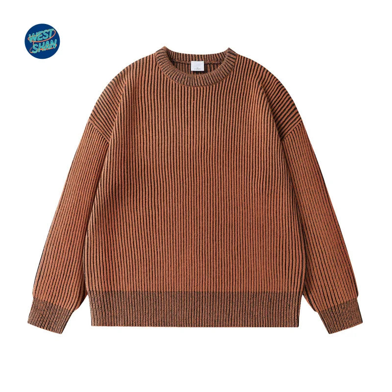 Unisex Knitted Sweater – Retro Luxury Casual Wear