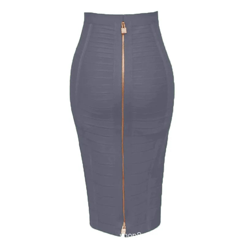 Women’s Striped Pencil Bandage Skirt
