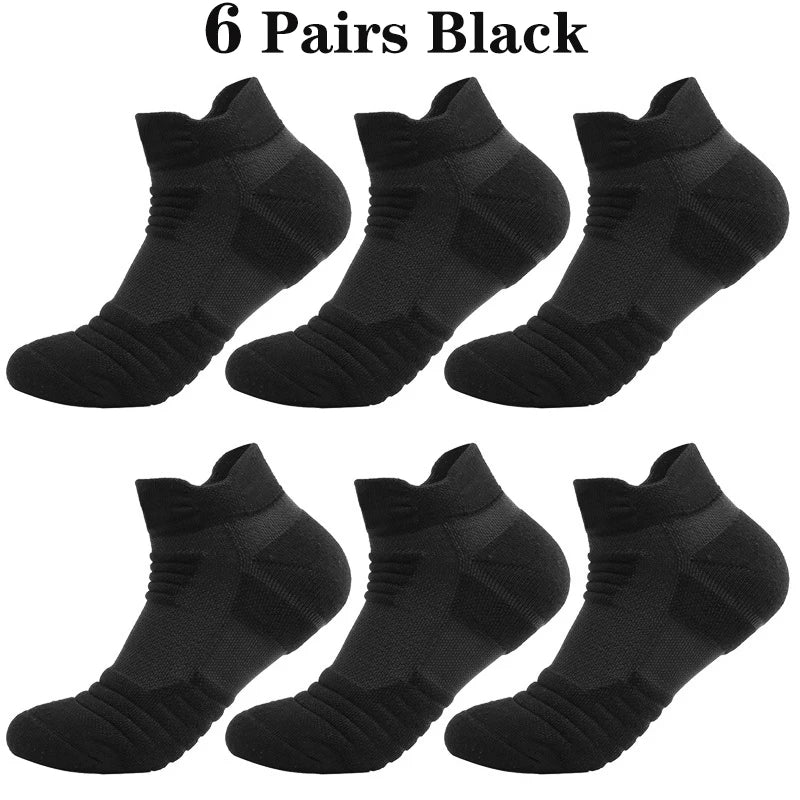 Men's Cotton Sport Socks – 6 Pairs