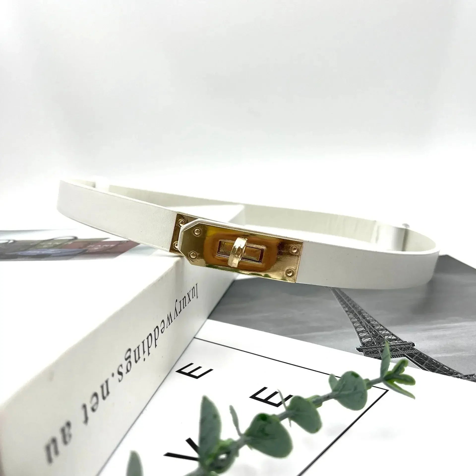 Women’s Adjustable Lock Buckle Waist Belt