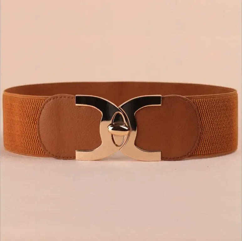 Women’s Wide Leather Waist Belt