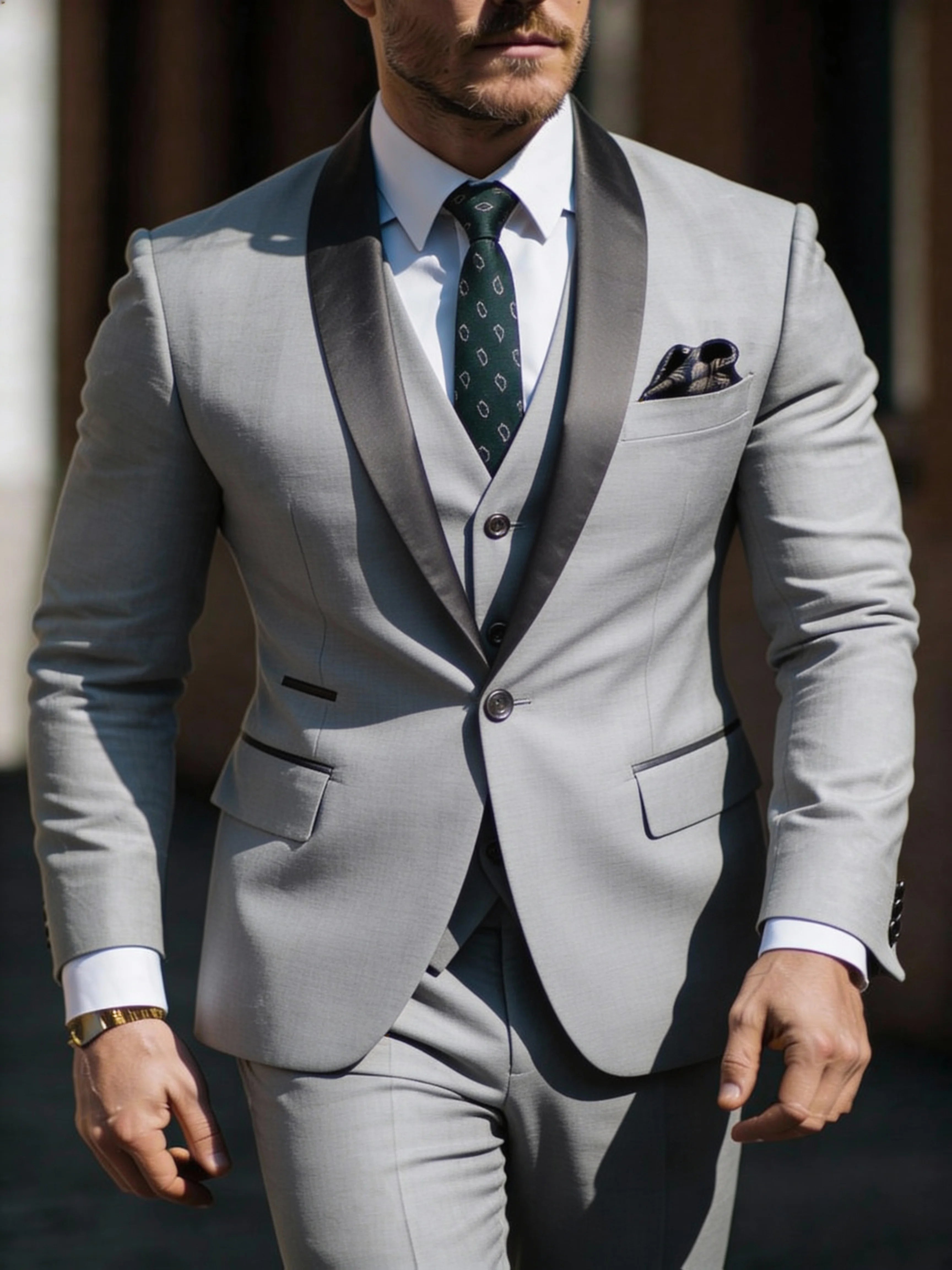 Men's 3-Piece Formal Suit Set