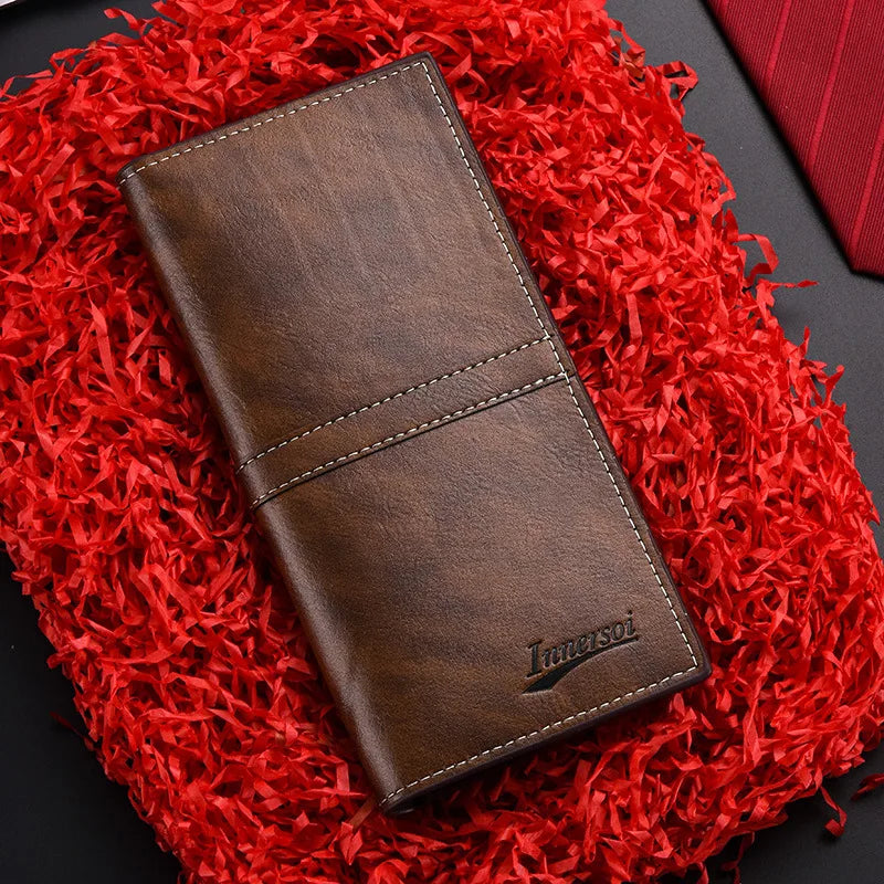 Men’s Slim PU Leather Wallet