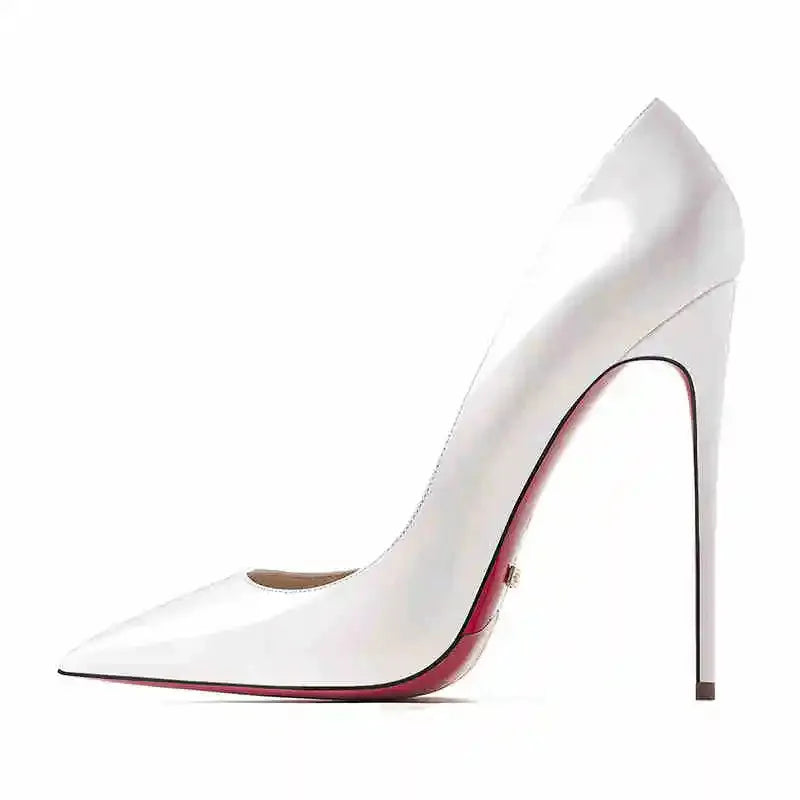 Women's 2025 Leather High Heels