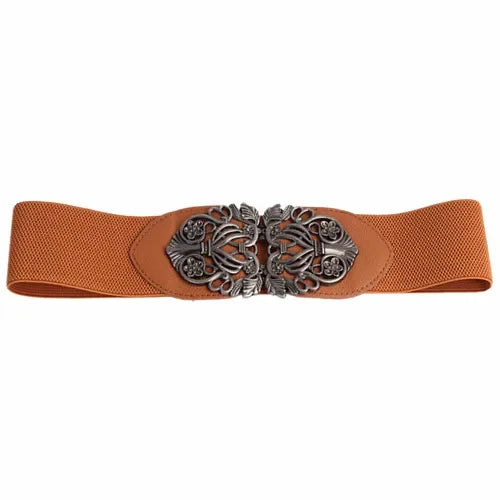 Women’s Wide Leather Waist Belt