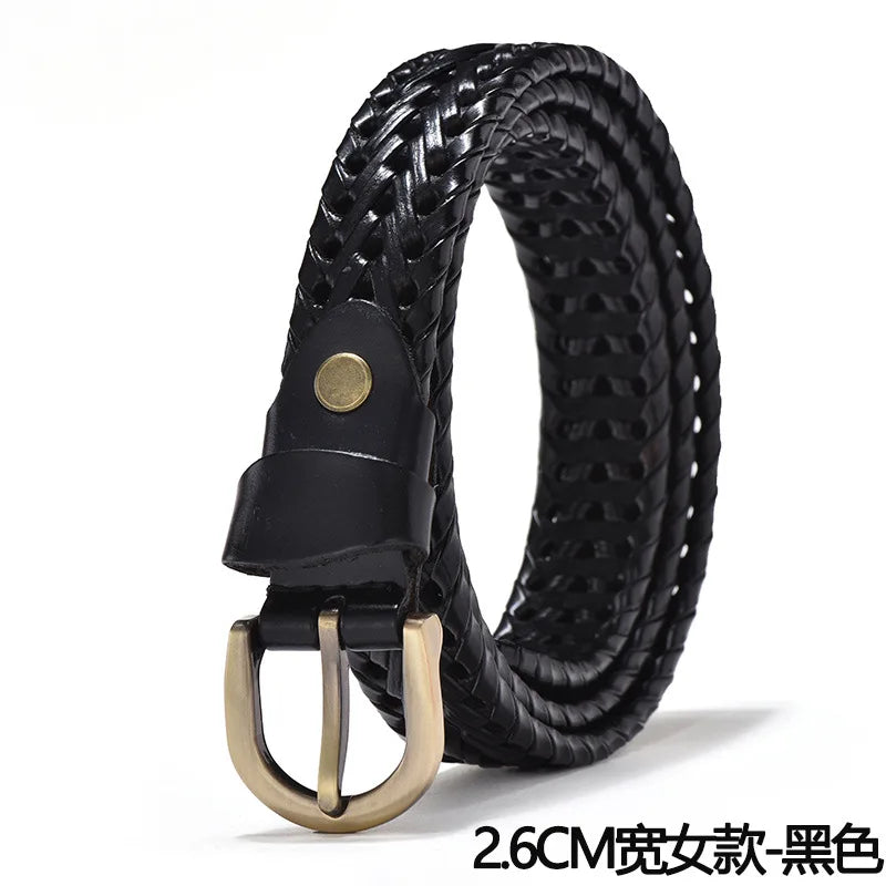 Retro Casual Cowhide Belt