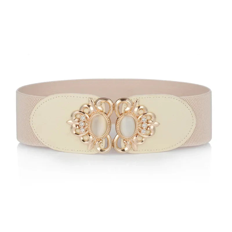 Women’s Wide Leather Waist Belt