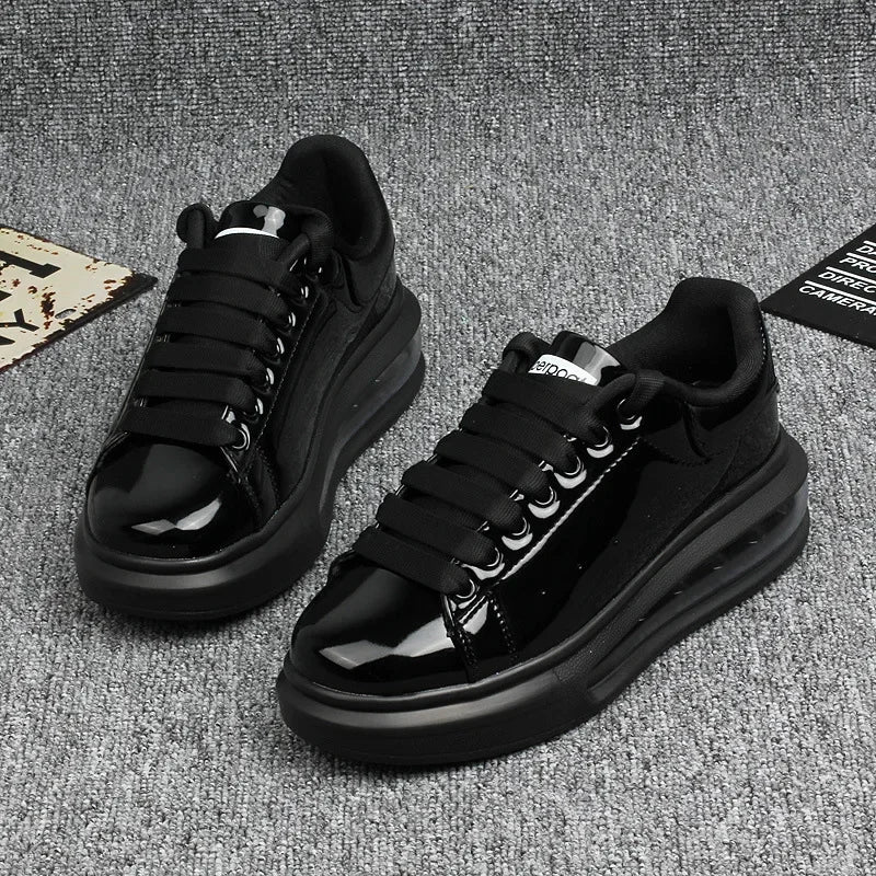Patent Leather Sneakers