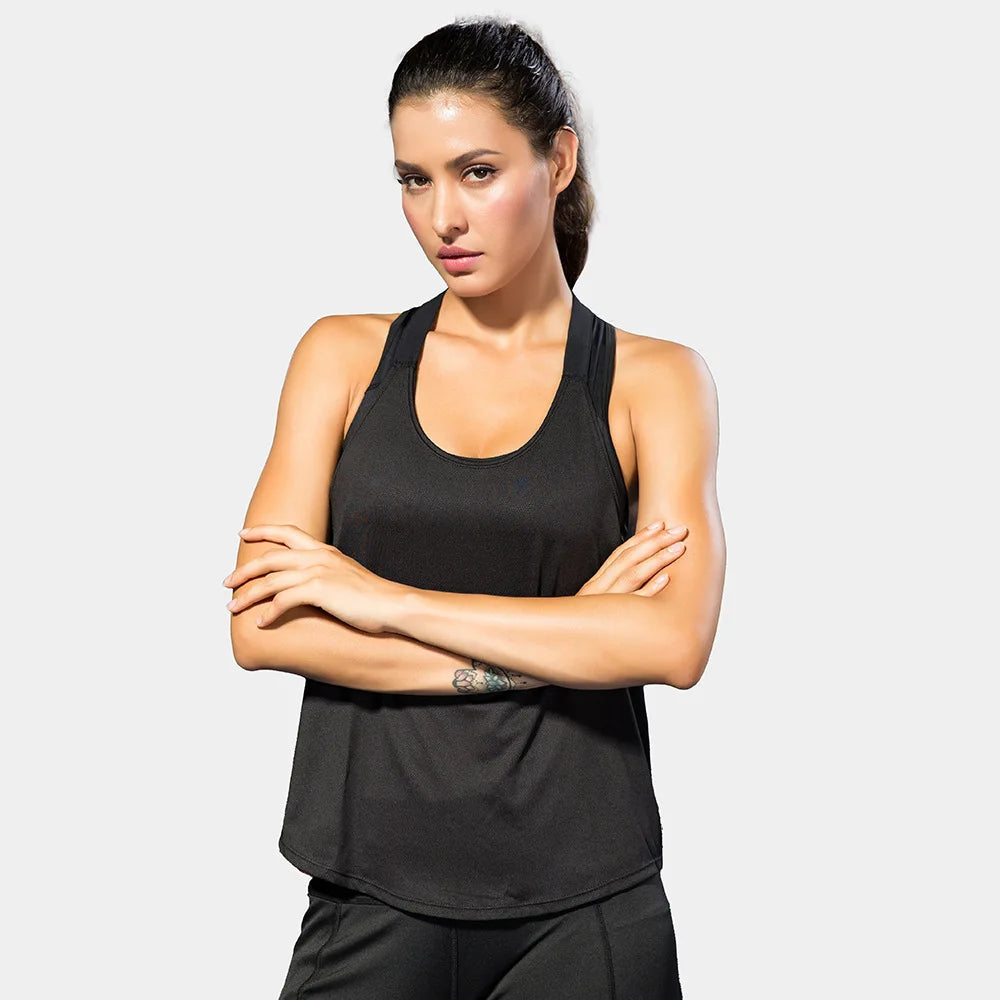 Women's Backless Gym Vest