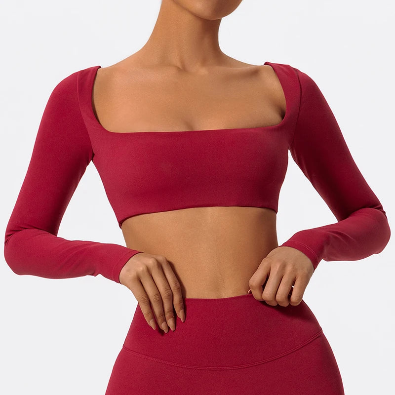 Women's Long-Sleeve Yoga Top