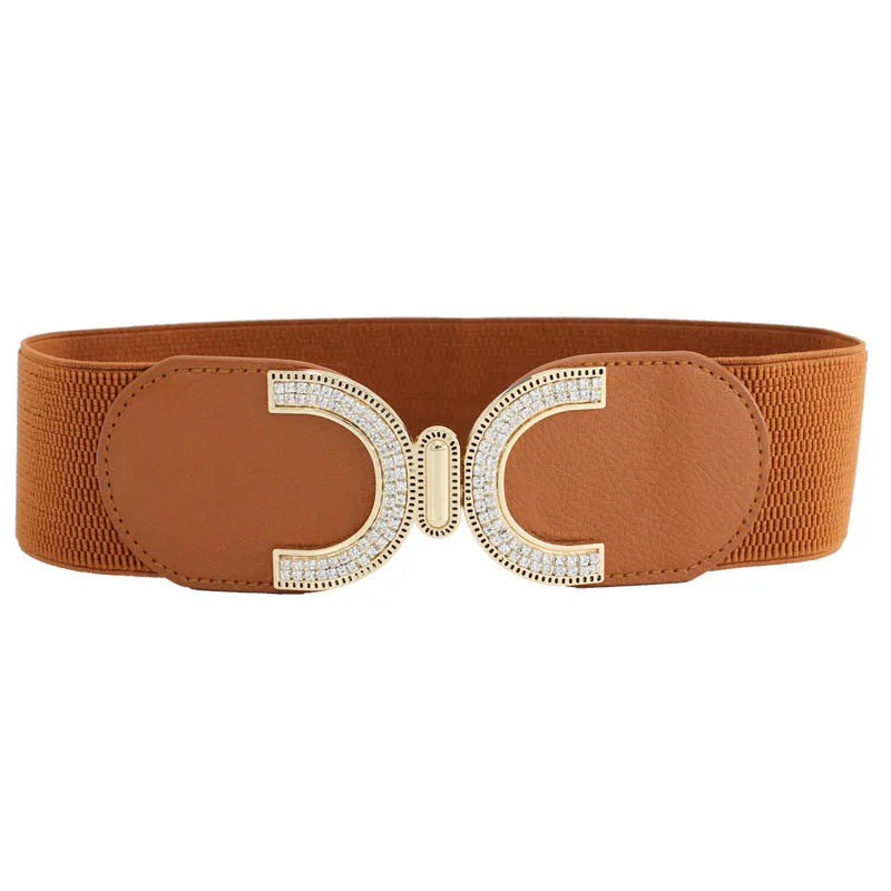 Women’s Wide Elastic Corset Belt