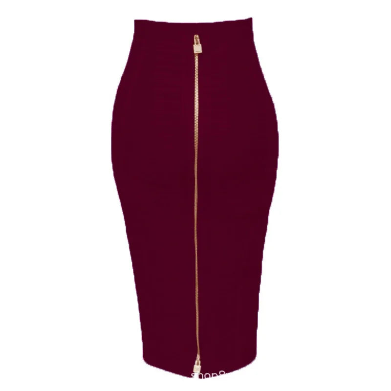 Women’s Striped Pencil Bandage Skirt
