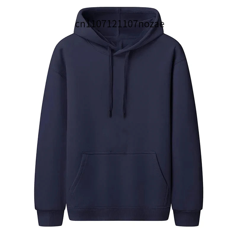 Unisex Oversize Fleece Hoodie – Casual Sweatshirt, Autumn/Winter
