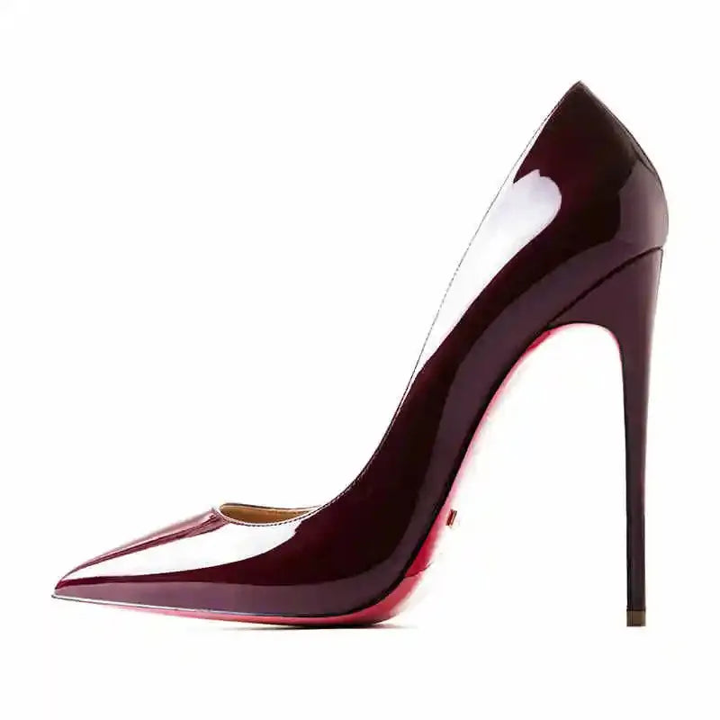 Women's 2025 Leather High Heels
