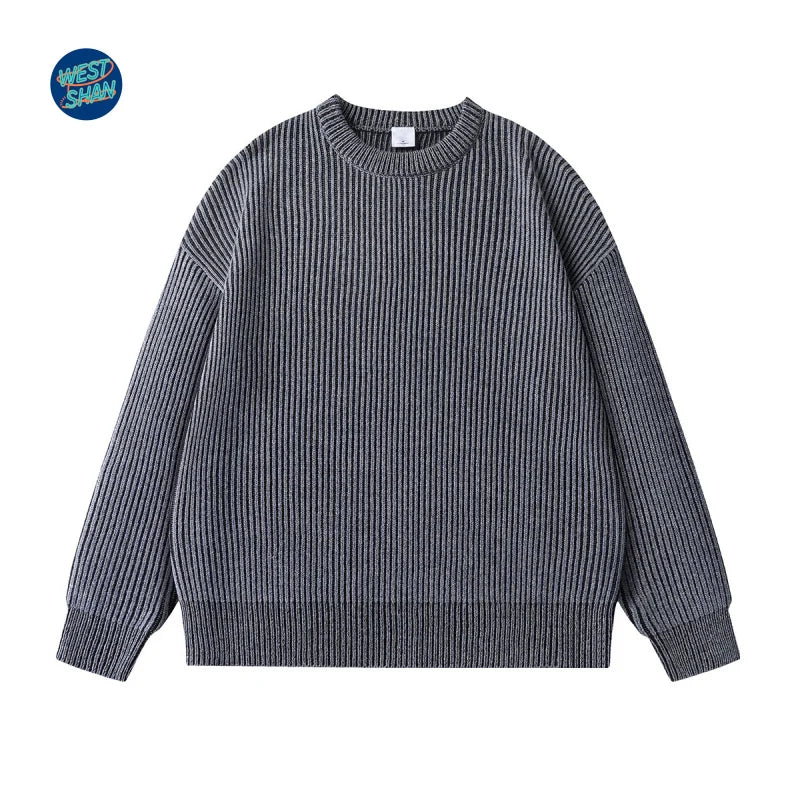 Unisex Knitted Sweater – Retro Luxury Casual Wear