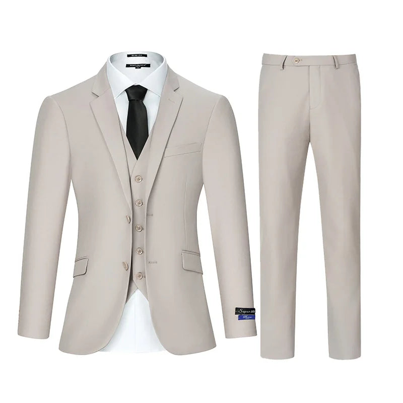 Men’s 3-Piece Classic Suit Set
