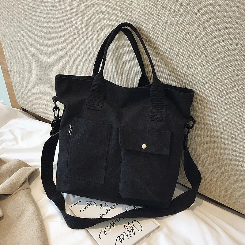 Fashion Canvas Shoulder Bag.
