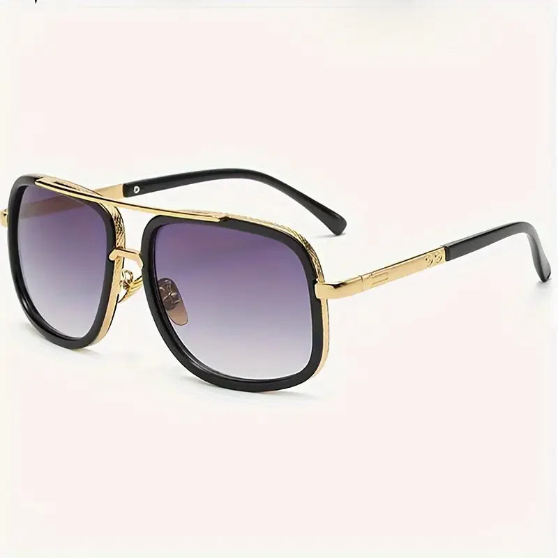 Men’s Big Frame Square Sunglasses
