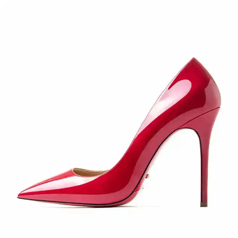 Women's 2025 Leather High Heels