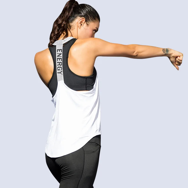 Women's Backless Gym Vest
